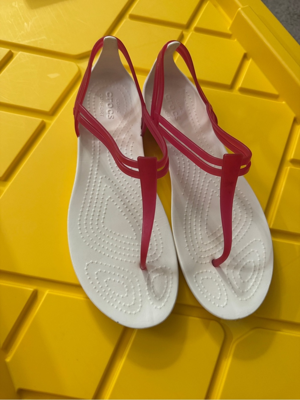 Crocs Isabella T-Strap Sandals